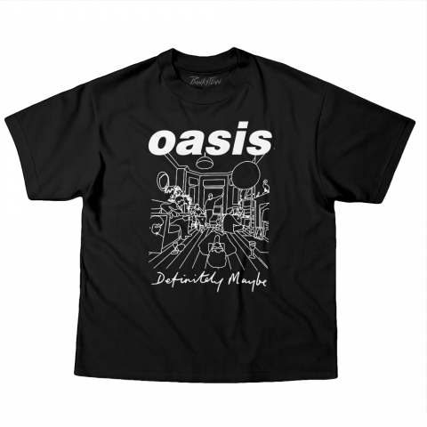 Camiseta OVERSIZED 220g Oasis 6 Definitely Maybe