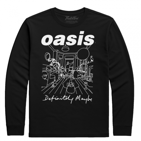 Manga Longa Oasis 6 Definitely Maybe