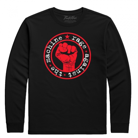 Manga Longa Rage Against the Machine 4