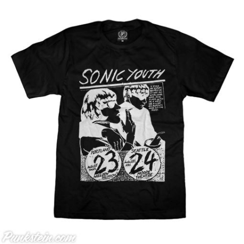 Camiseta Sonic Youth 1 - Preta - P