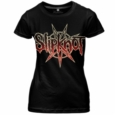 Baby Look Slipknot 7 - Preta - G