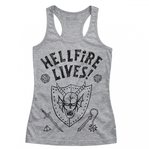 Regata Feminina Stranger Things HELLFIRE LIVES