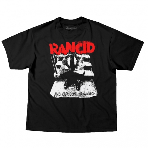 Camiseta OVERSIZED 220g - Rancid 2 - Preta - G