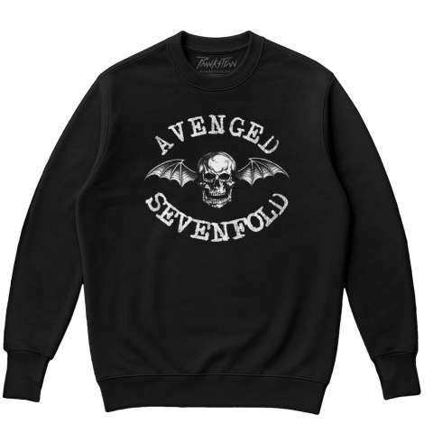 Blusa de moletom Oversized flanelado Avenged Sevenfold 1