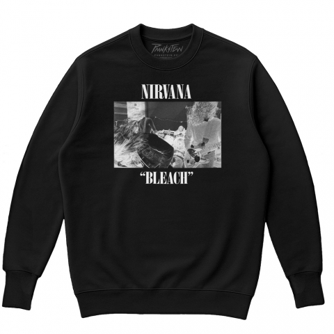 Blusa de moletom Oversized flanelado Nirvana 5 Bleach