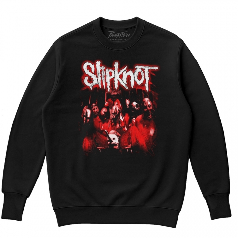 Blusa de moletom Oversized flanelado Slipknot 9 Self Tittle