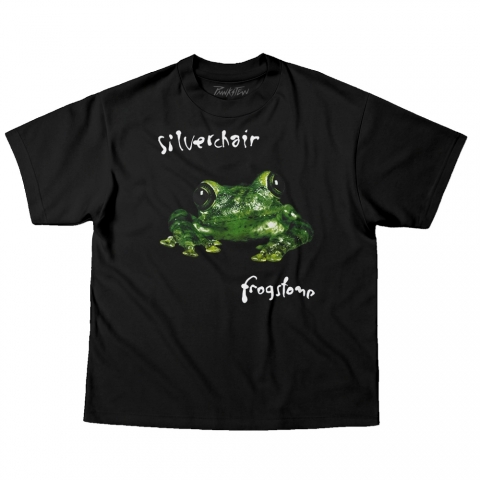 Camiseta OVERSIZED 220g Silverchair Frogstomp - Preta - G