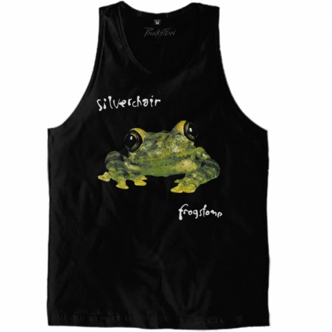 Regata Masculina Silverchair Frogstomp Preta G