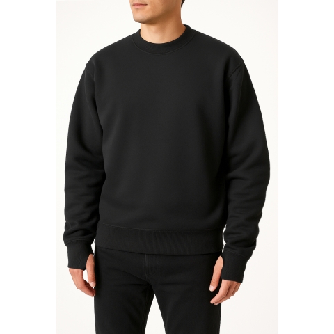 Blusa de moletom Oversized flanelado