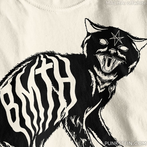 Camiseta OVERSIZED 220g Bring Me the Horizon 9 - Offwhite - GG
