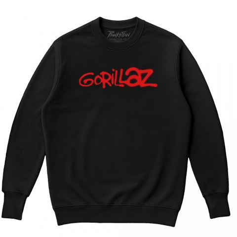 Blusa de moletom Oversized flanelado GORILLAZ 1