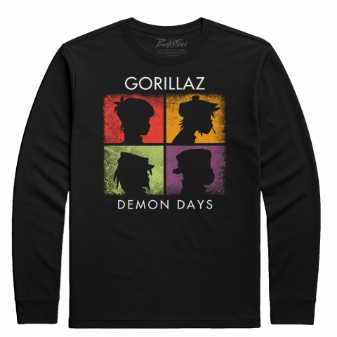 Manga Longa GORILLAZ 2