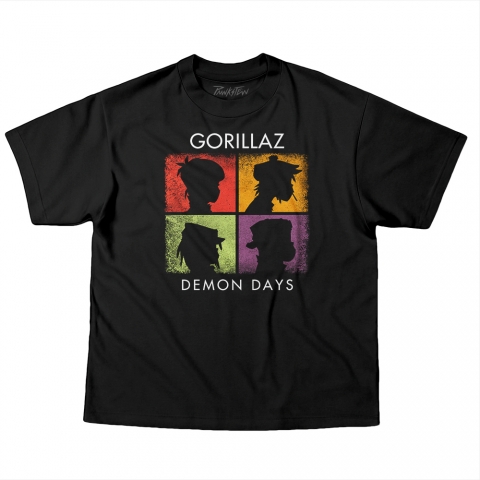 Camiseta OVERSIZED 220g GORILLAZ 2