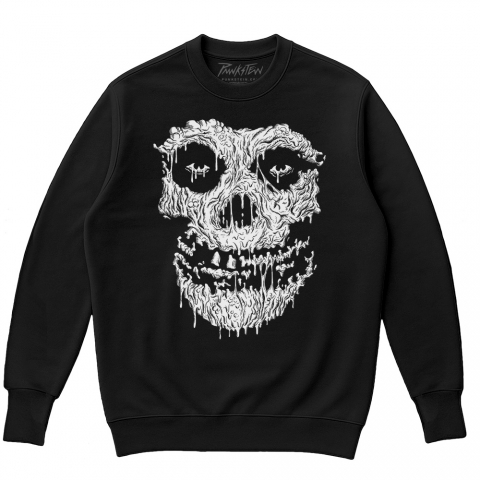 Blusa de moletom Oversized flanelado MISFITS 11