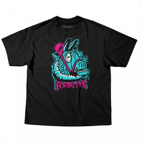 Camiseta OVERSIZED 220g FORTNITE GRAFFITE LHAMA