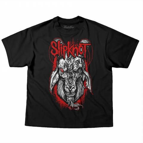 Camiseta OVERSIZED 220g SLIPKNOT 10 GOAT