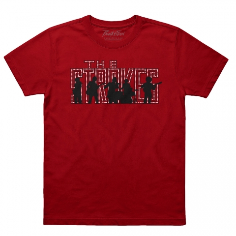 camiseta strokes Live MTV