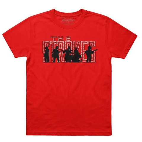 Camiseta THE STROKES 6 LIVE MTV