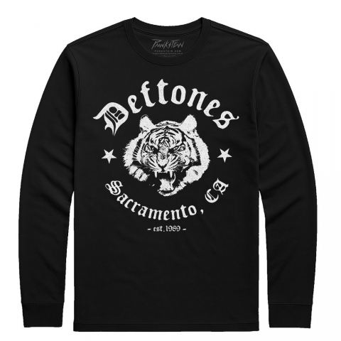 Manga Longa DEFTONES - Preta - GG