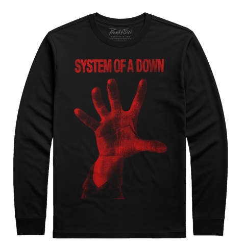 Manga Longa System of a Down 5- Preta - GG