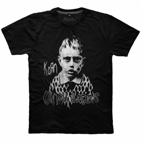 Camiseta Korn 3 Untouchables - Preta - M