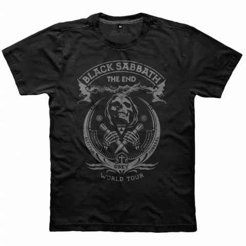 Camiseta Black Sabbath 7 - Preta - G