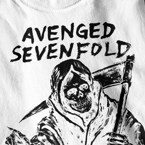 Camiseta Avenged Sevenfold 4 - Branca - P