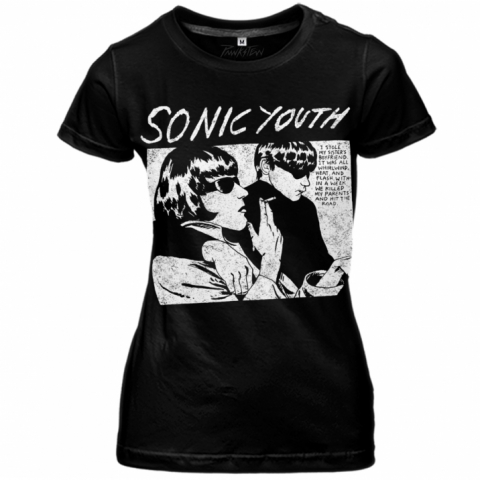 Baby look Sonic Youth 2 - Preta - P