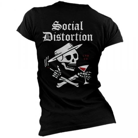 Baby look Social Distortion 1- Preta - P