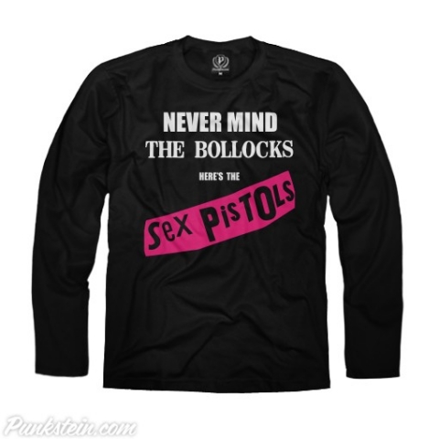 Manga Longa Masculina Sex Pistols 1